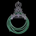 Schlauchhalter Klassik aus Gusseisen