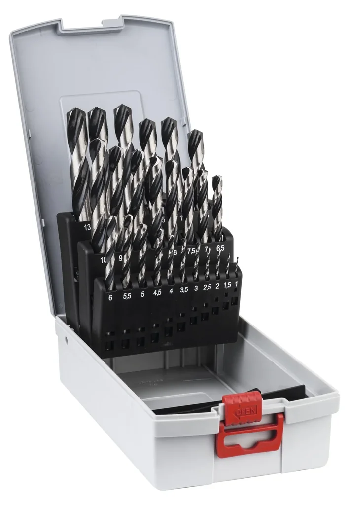 HSS-Spiralbohrer PointTeQ Pro Box 1,0 - 13,0, 25-teilig
