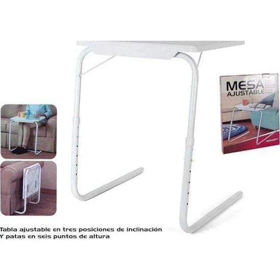 Gerimport Multifunktioneller klappbarer Beistelltisch - 40x62x72 cm
