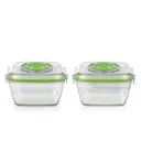 Glas-Vakuumbehälter, 2 x 700ml, für Vakuumpumpe 957306