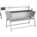Rotisserie Grill Eisen und Edelstahl