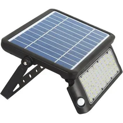 VT-787-10 Scheinwerfer mit Sensor - Solarenergie - 10W - 4000K - 1100 Lumen