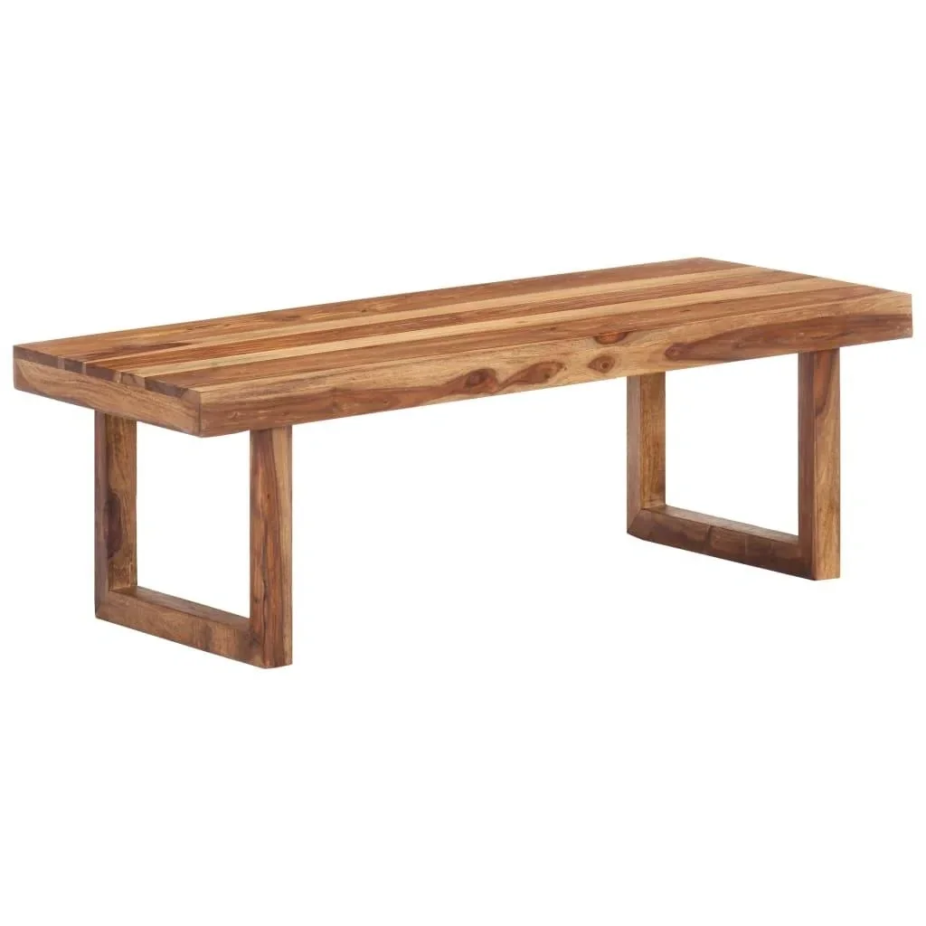 Couchtisch 100x50x35 cm Massivholz Sheesham