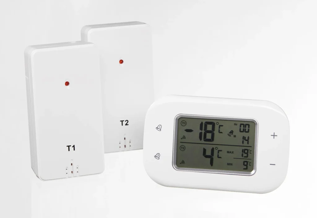 2in1 Funk Digital-Kühl/Gefrierthermometer