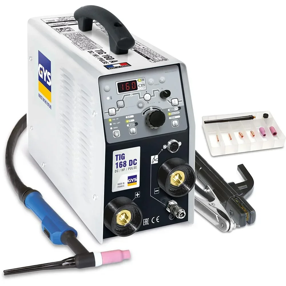 Schweißinverter TIG 168 HF DC mit Zubehör