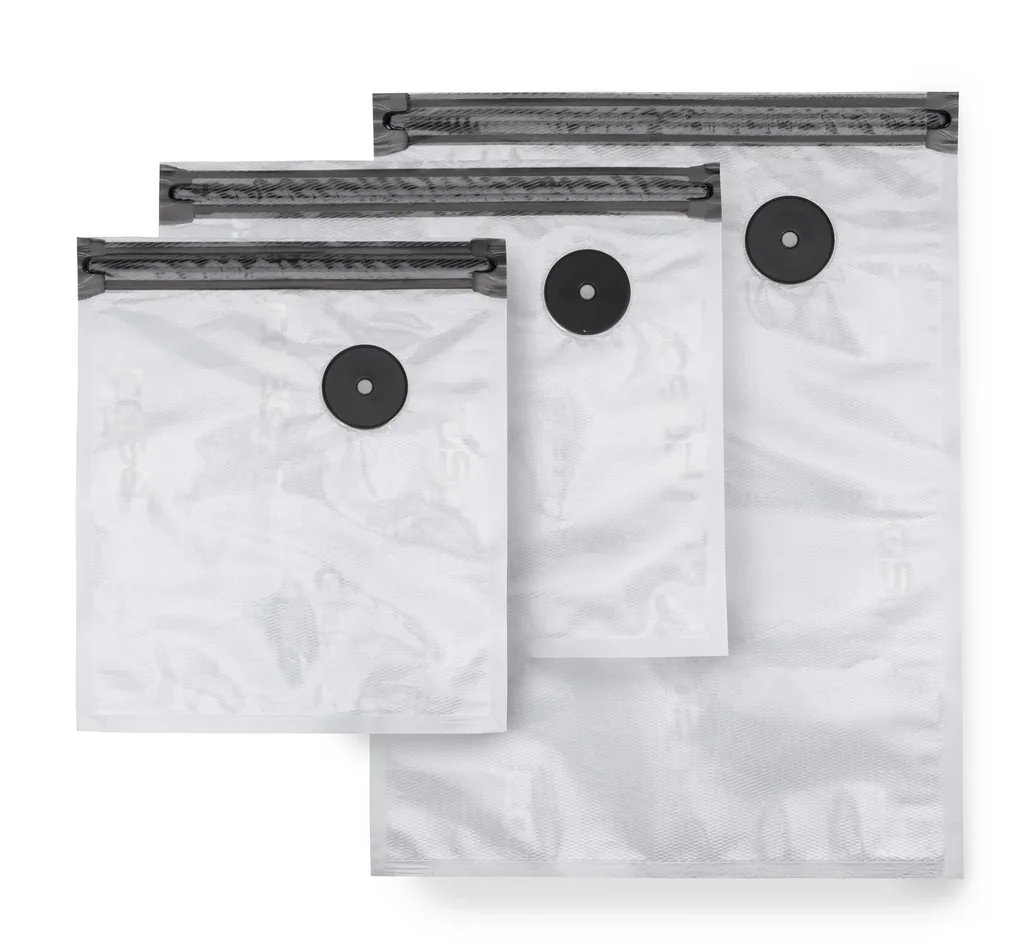 Vakuum Zip- Folienbeutel, 20 Stück - in 3 Größen