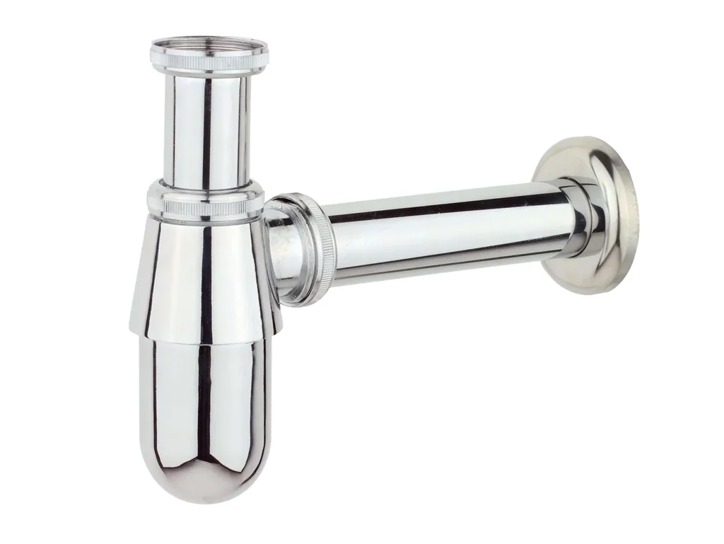 Flaschensiphon, Chrom, 1 1/4" x 32 mm