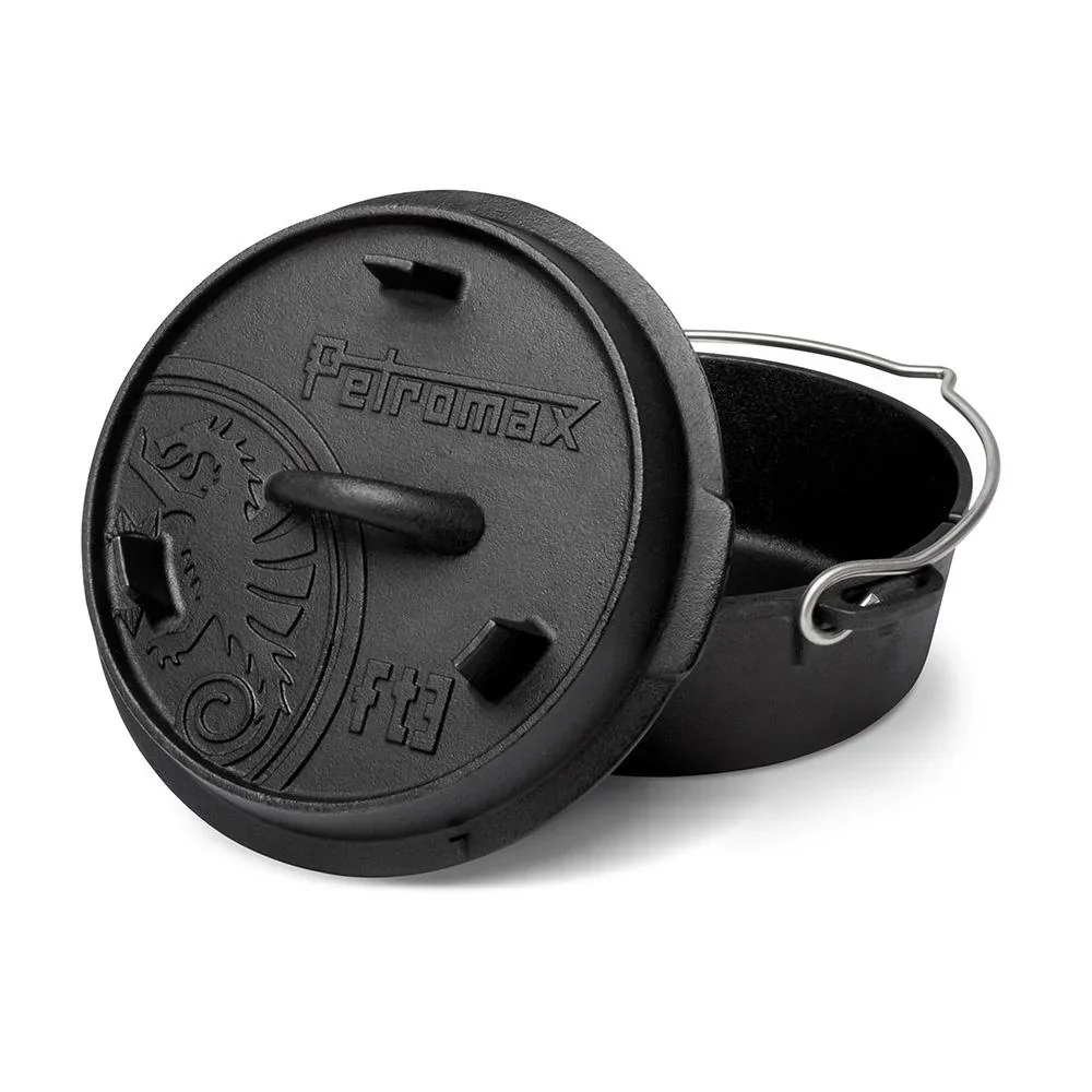 Feuertopf (3qt) planer Boden (ohne Füße)