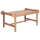 Couchtisch 100x50x45 cm massiv Teak