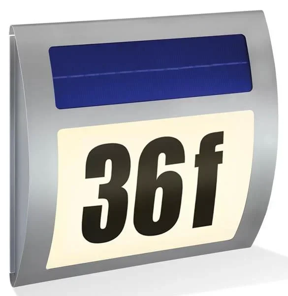 Solar Hausnummer WAVE
