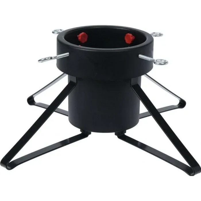Weihnachtsbaumständer - Medium - für Bäume bis zu 2 Metern -1.8L Wasserreservoir - Schwarz