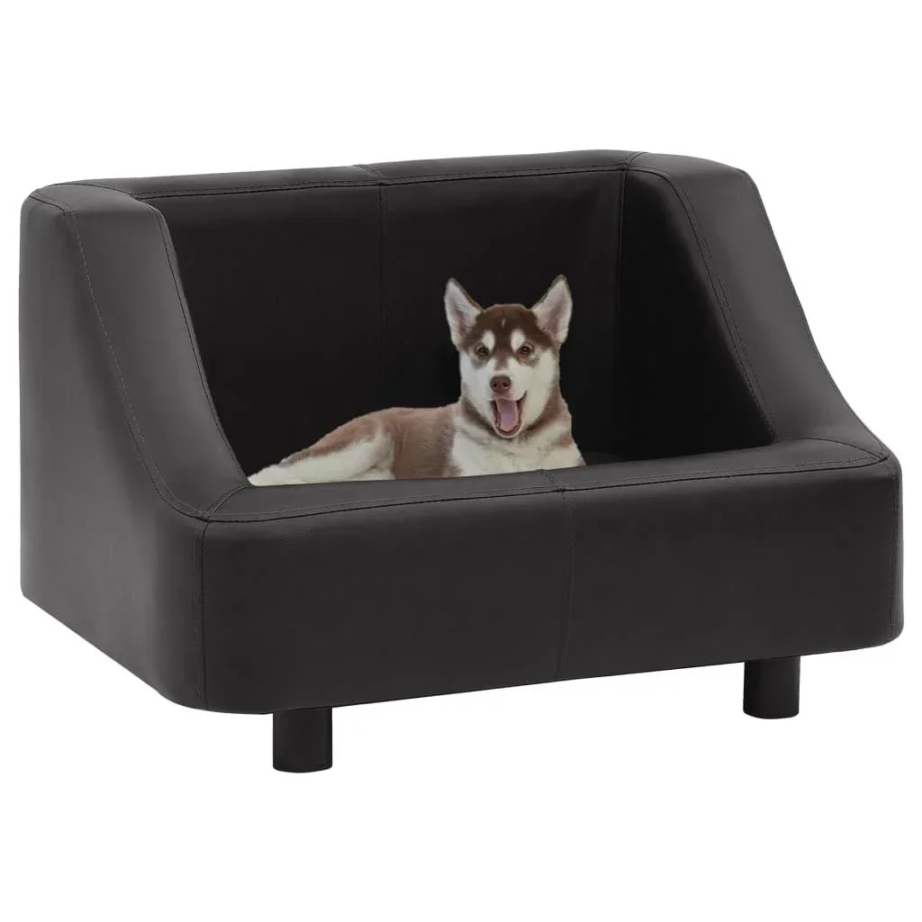 Hundebank 67x52x40 cm Kunstleder z