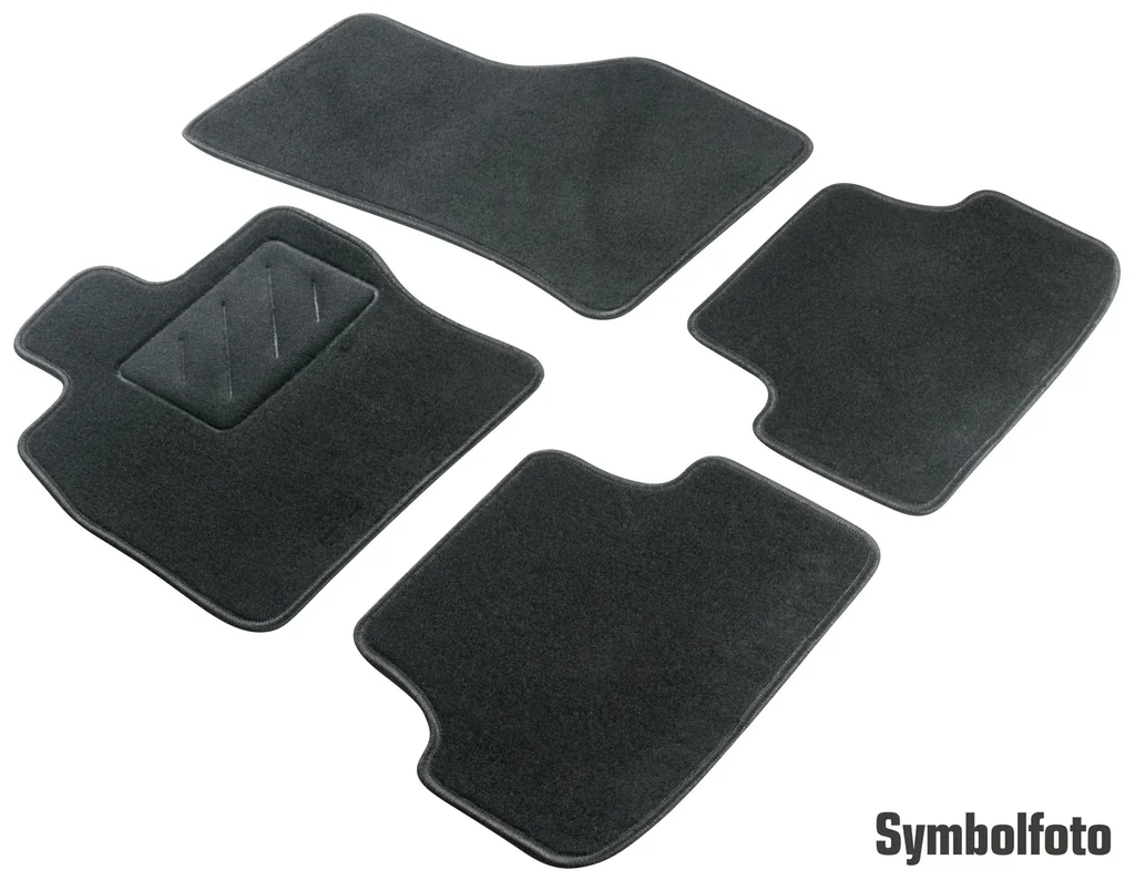 Passform Fußmatten für Daihatsu Cuore BJ 10/2003 - 08/2007