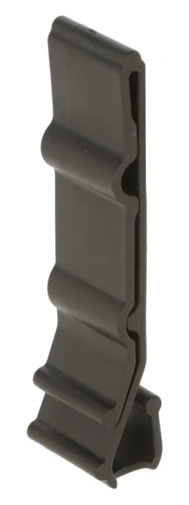 FenceClip zum Einhängen von Torgriffen, schwarz, 8 Stück