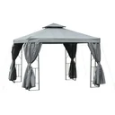 Gartenpavillon Pavillon ca. 3 x 3