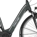 Unisex E-Bike City, 28 Zoll, Rahmengröße 41cm, 7-Gang Nabenschaltung, grün matt, CITA 3.2i