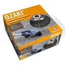 Ozaki Unkrautbürste (150 mm, H 65 mm, Bohrung 20/25,4 mm)