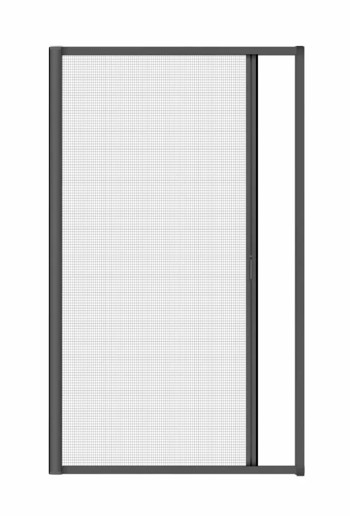 Insektenschutz-Rollo für Türen, 125 x 225 cm in anthrazit