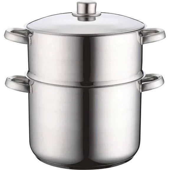 Couscous-Pfanne - Kochen von Couscous - 12 L - Silber