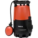 Tauchpumpe für sauberes und schmutziges Wasser - Kolbenpumpe - 900W - 18000L/h - Max. Ansaugung 1 mm