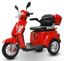 Elektromobil 500 Rot, 15 km/h, Seniorenroller/Seniorenmobil