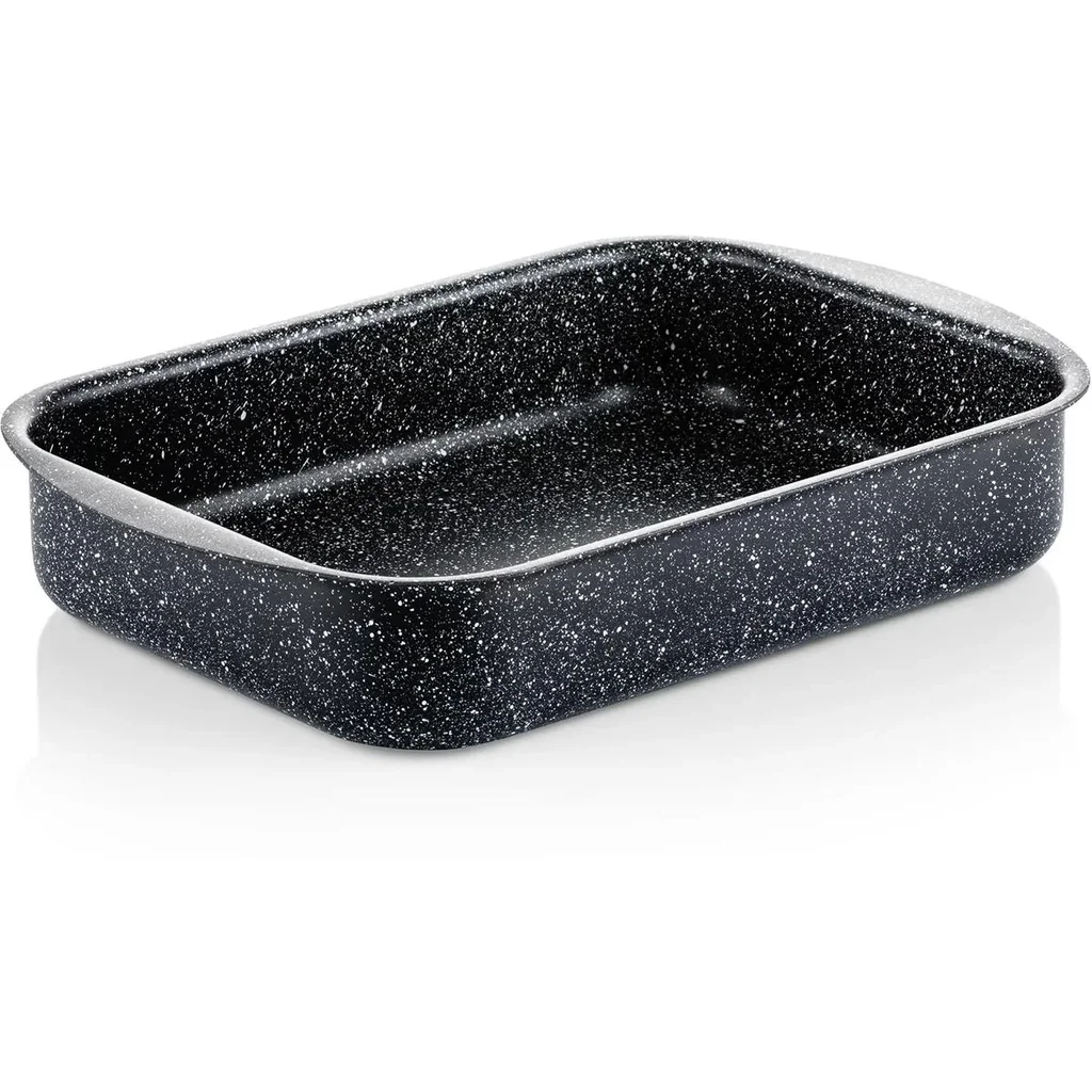 Auflaufform Bratpfanne Ø30 cm (12") Schwarzer Marmor