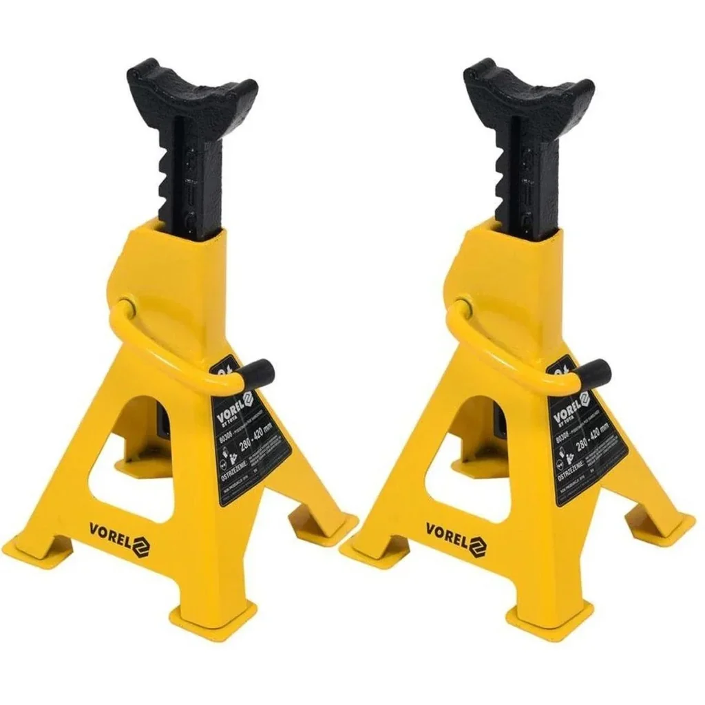 Achsständer 2 Stück - 3 Tonnen Kapazität - 23x20x36 cm