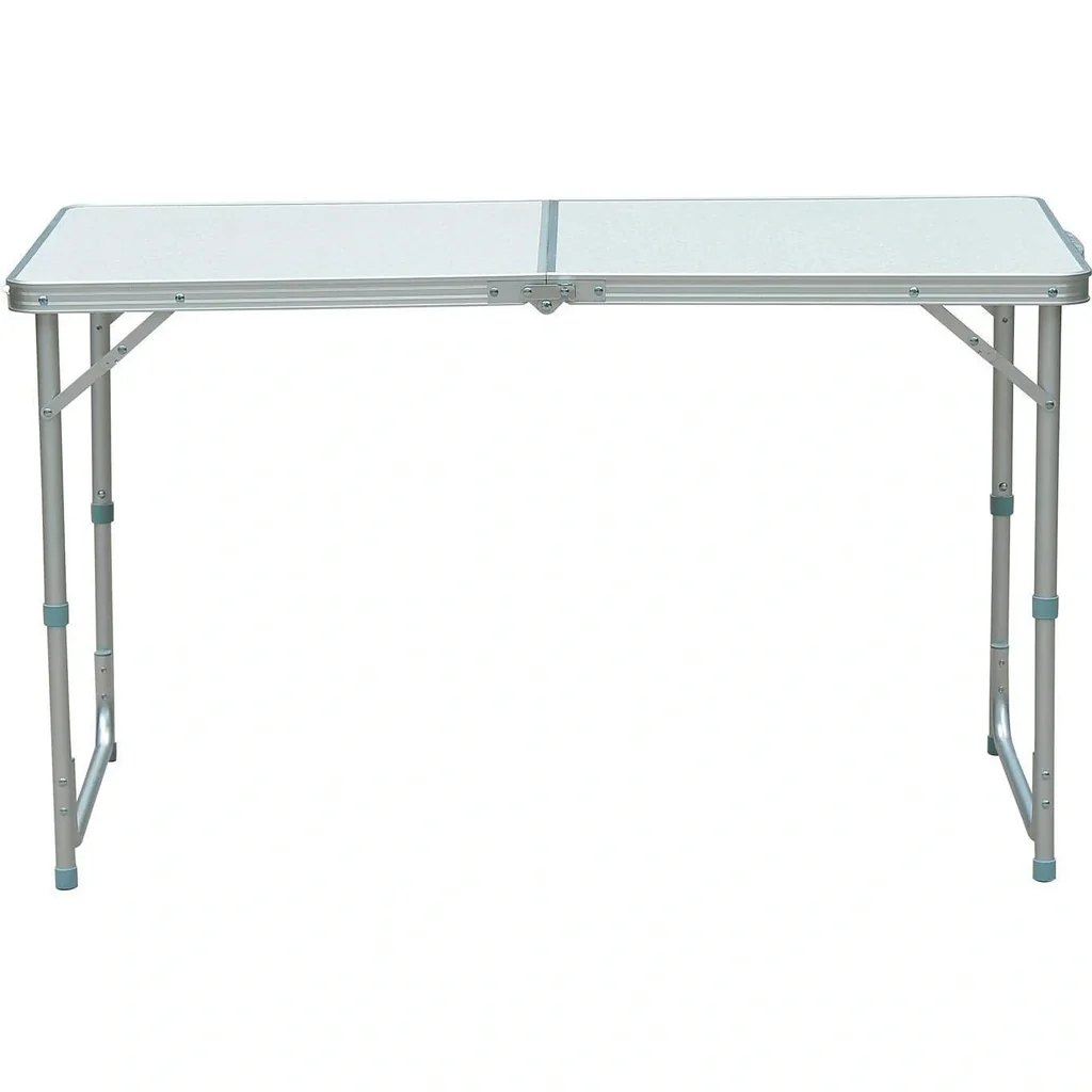 Campingtisch klappbar Koffertisch höhenverstellbar 120x60cm