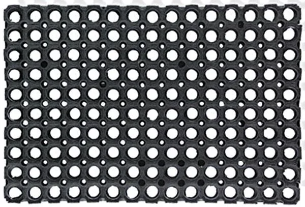 Gummi Ringmatte 40 x 60 cm - Rutschfeste Fußmatte