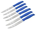 Steakmesser-Set, 6-teilig, Blau