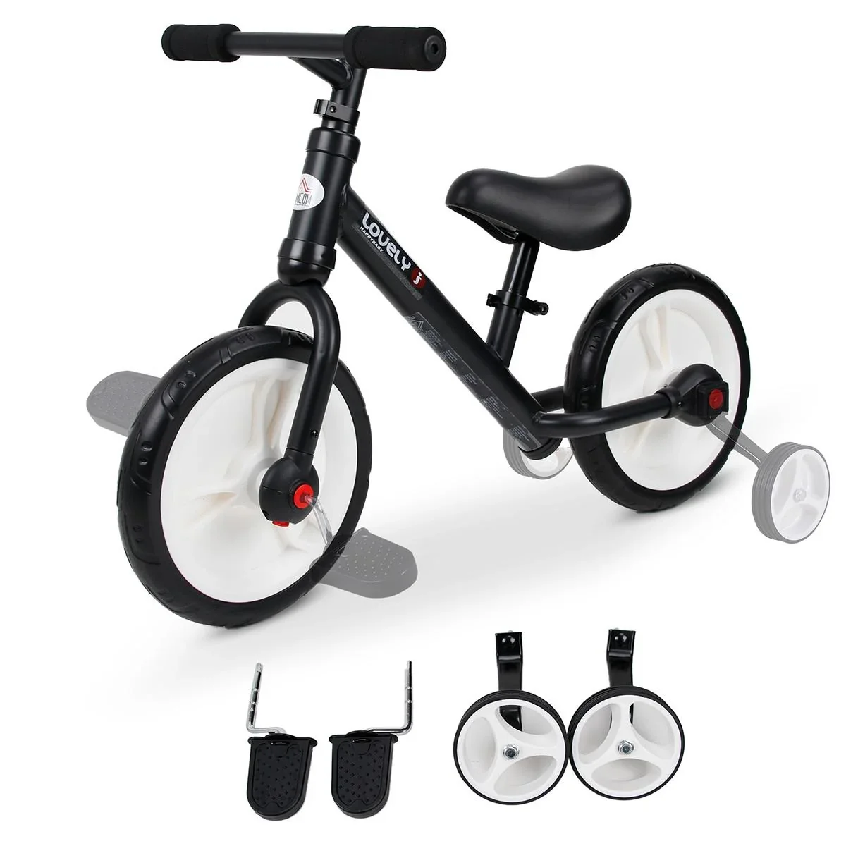 2-in-1 Kinderfahrrad