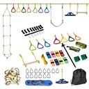 Slackline ninja style - 13 Meter - Kletterset für Kinder