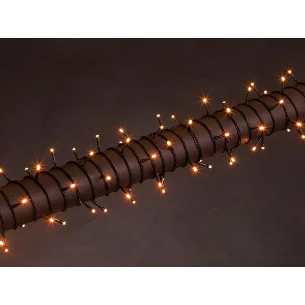 Vellight Weihnachtsbeleuchtung - 40m - 600 LEDs - Arizona Weiß - Innen & Außen