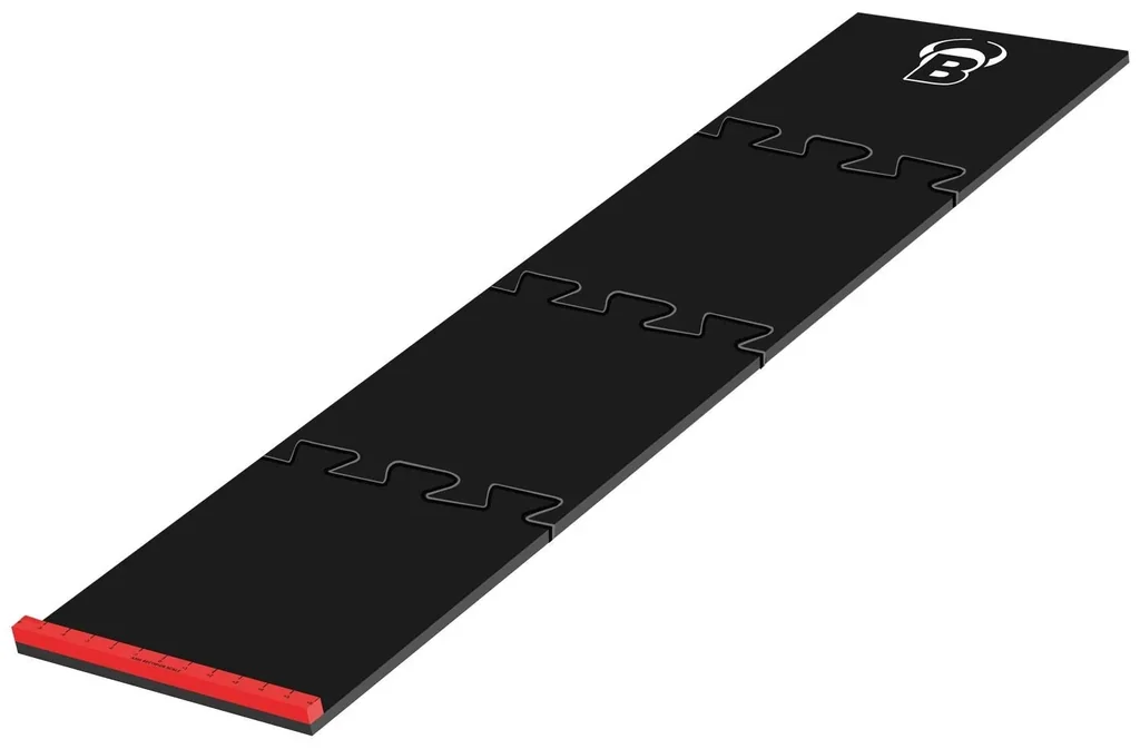 Puzzle Dartmatte aus Schaumstoff inklusive Oche 2,37 m