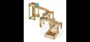 Discovery Wasserspiel Forest , Outdoor-Wasserspiel für Kinder aus Holz, Malscheibe, natur