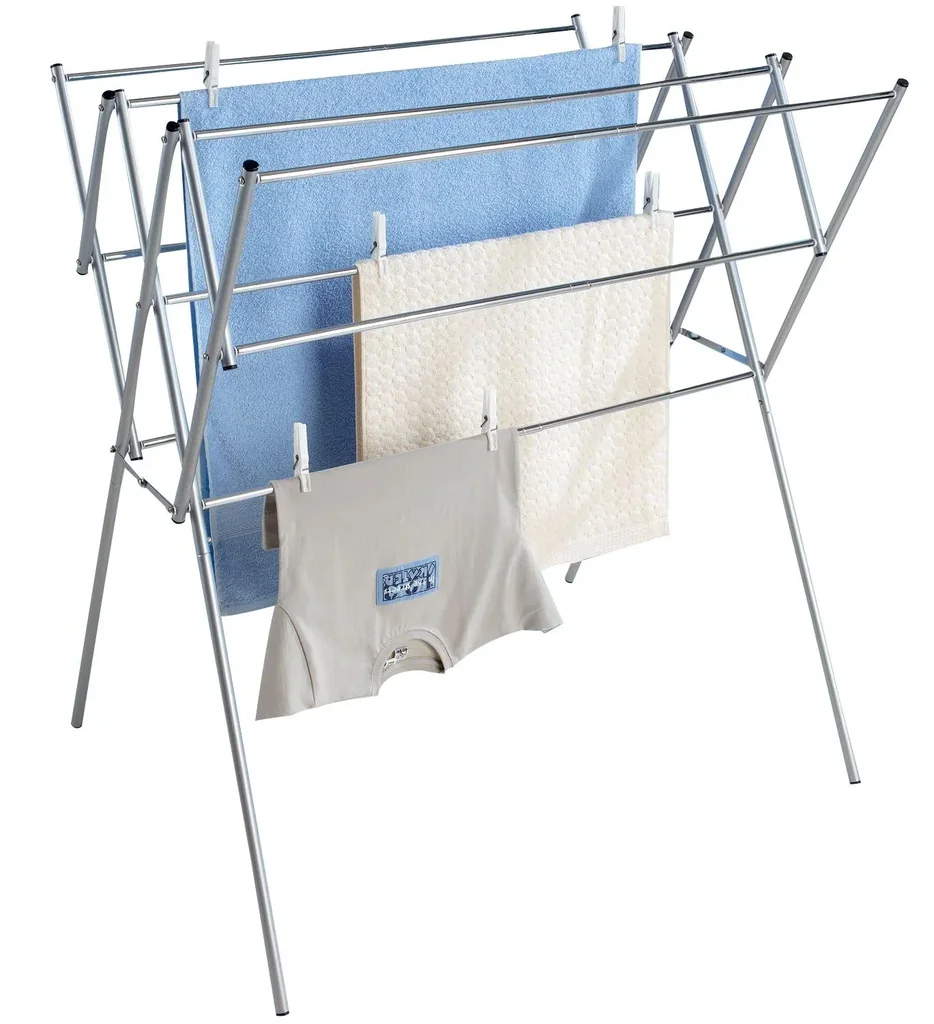 Teleskop Wäschetrockner aus Edelstahl