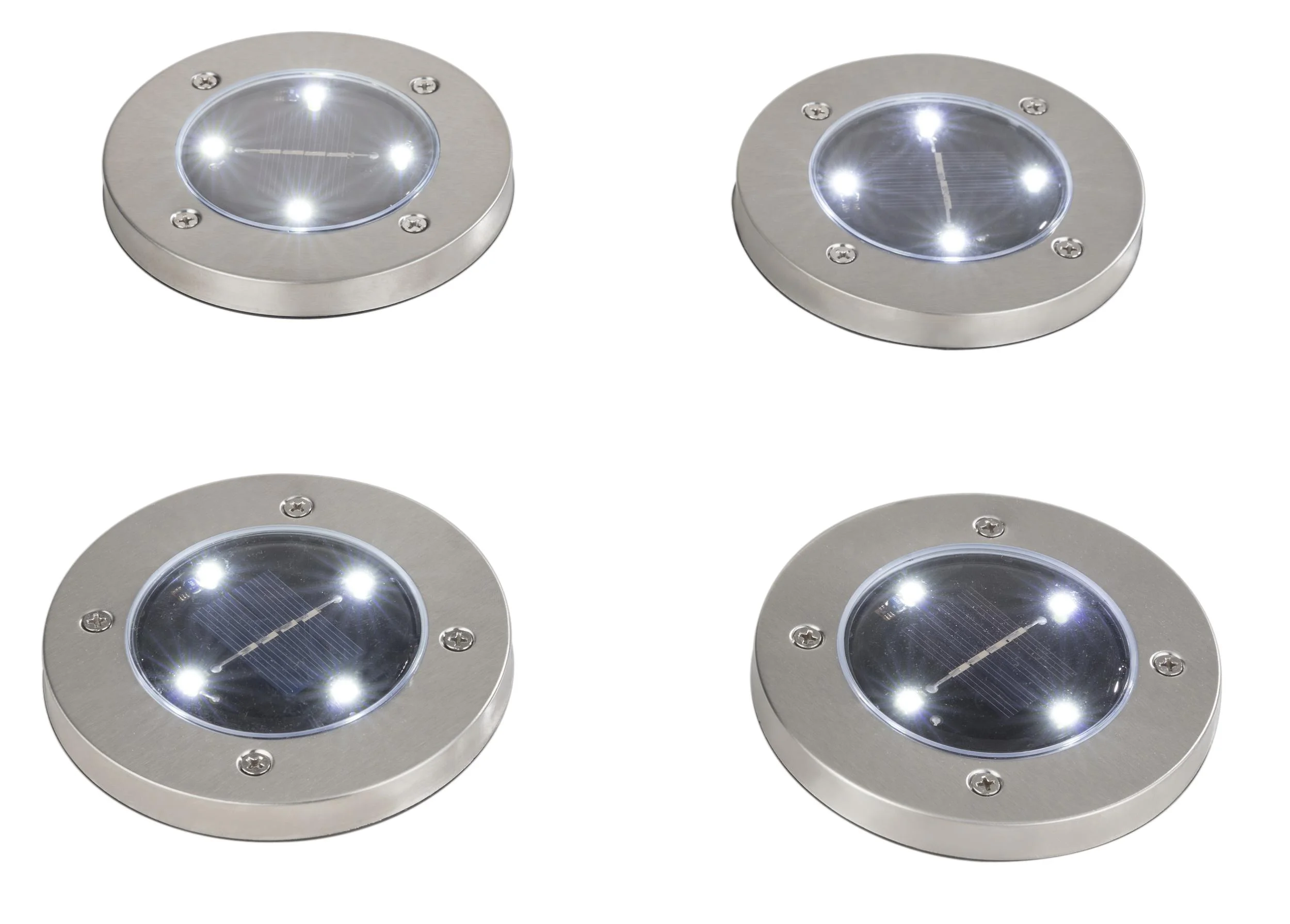 Solar Terrassen-Leuchten - 8 Stück