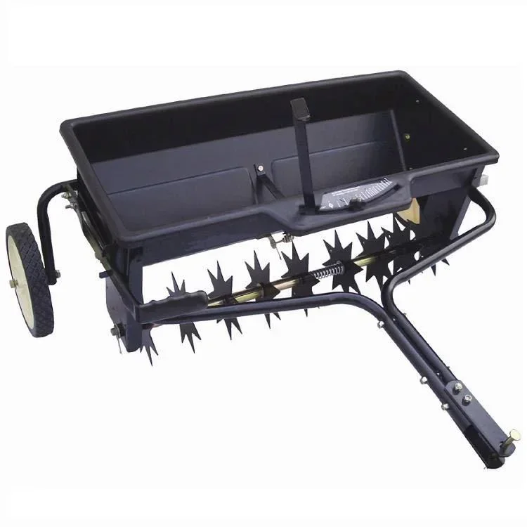 Turfmaster gezogener Rasenbelüfter mit Linienspreizmaschine - Rasenbelüfter