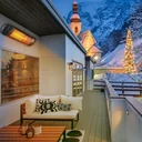 Infrarotheizung - 2500W - mit Zeitschaltuhr und Fernbedienung