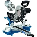 HM254 Doppelgehrungssäge - 2000W | 255mm | Laser, LED und Drehtisch | 2 Blätter