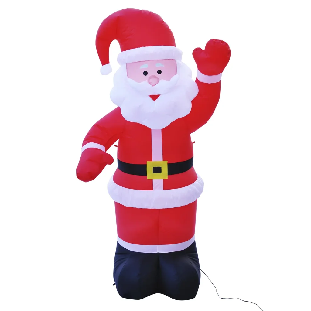 Selbstaufblasender Weihnachtsmann, 180 cm