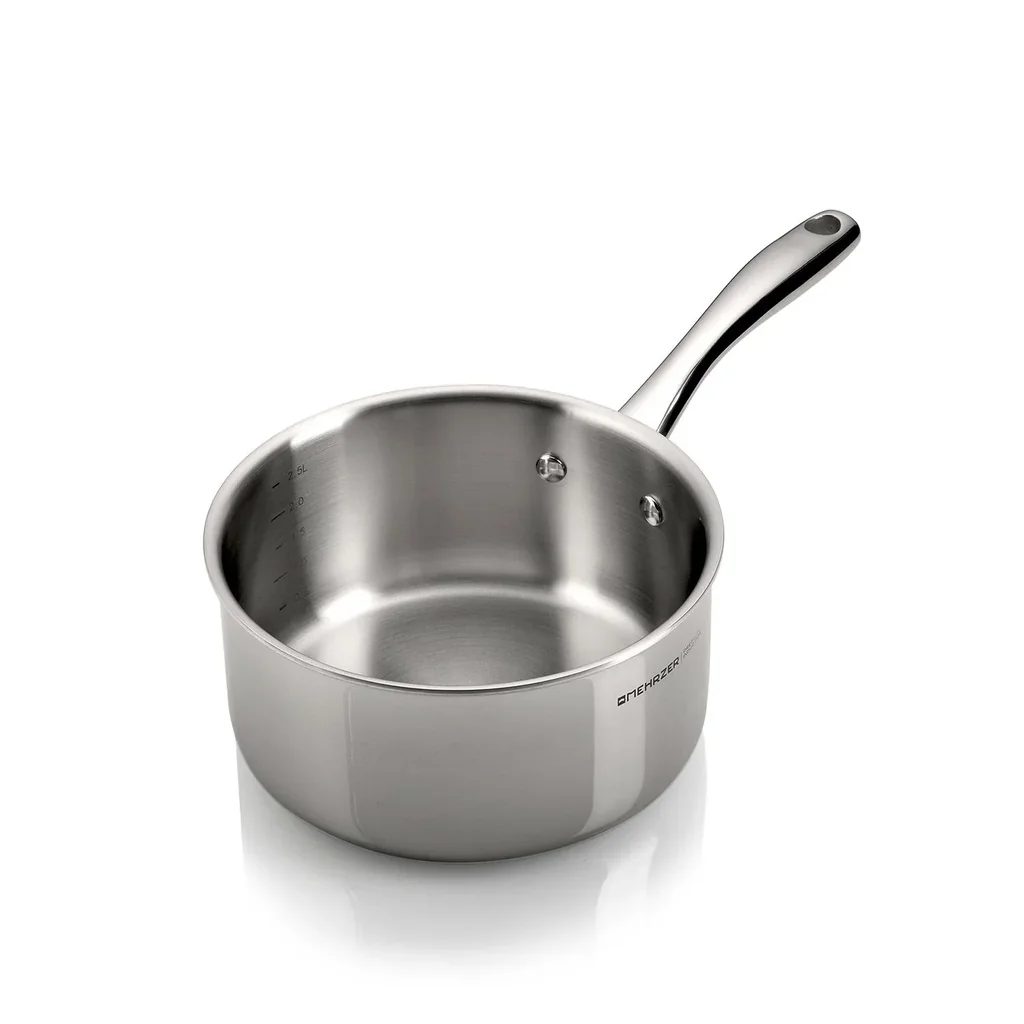 Mehrzer - Kasserolle aus Edelstahl - Durchmesser 16 cm - 1 Liter