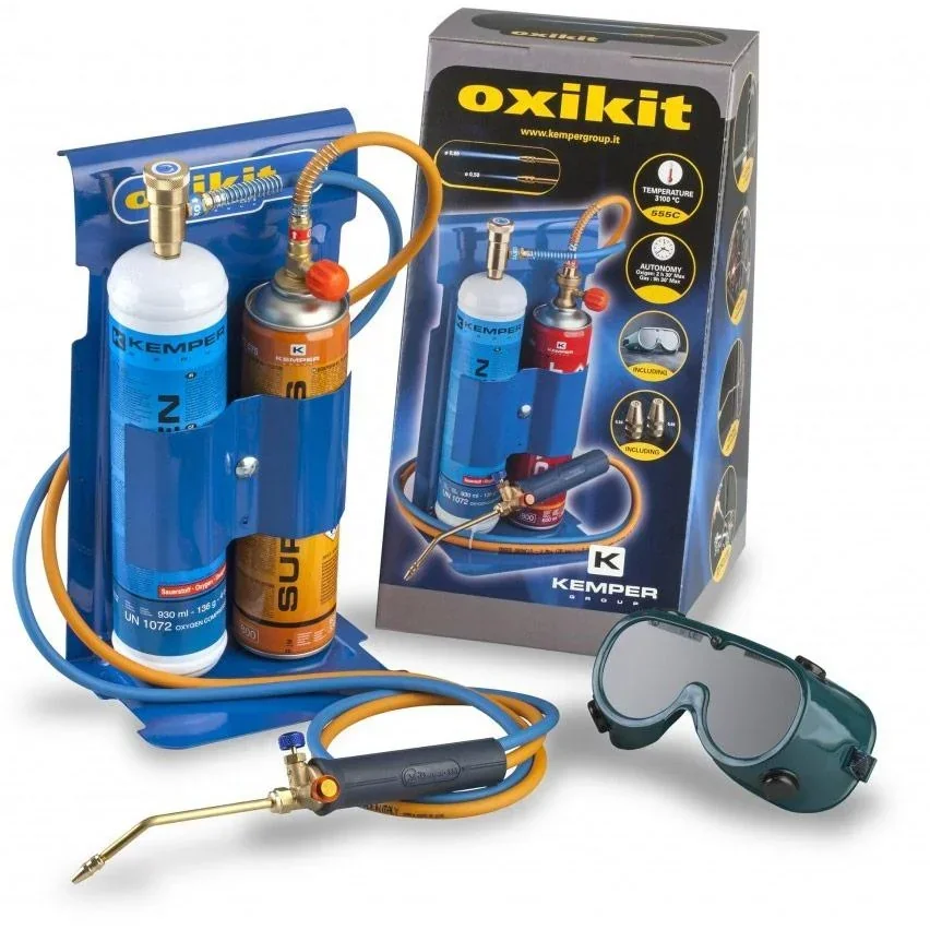 555K Autogenes Schweiß- und Hartlötgerät Komplett-Set - 110Bar Nova-Set - max. 3300°C
