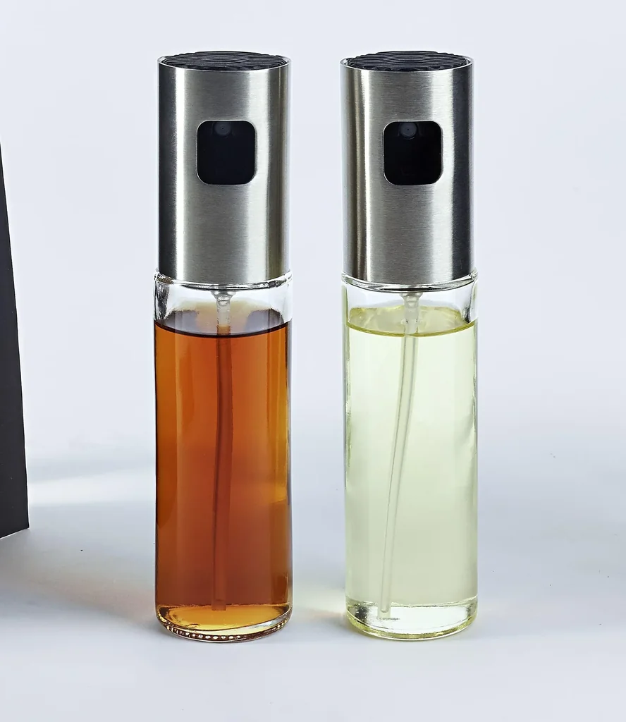 Essig- und Öl-Spender, Sprühflasche "Essig-Öl Clou", Stahl/Glas 1 Stück