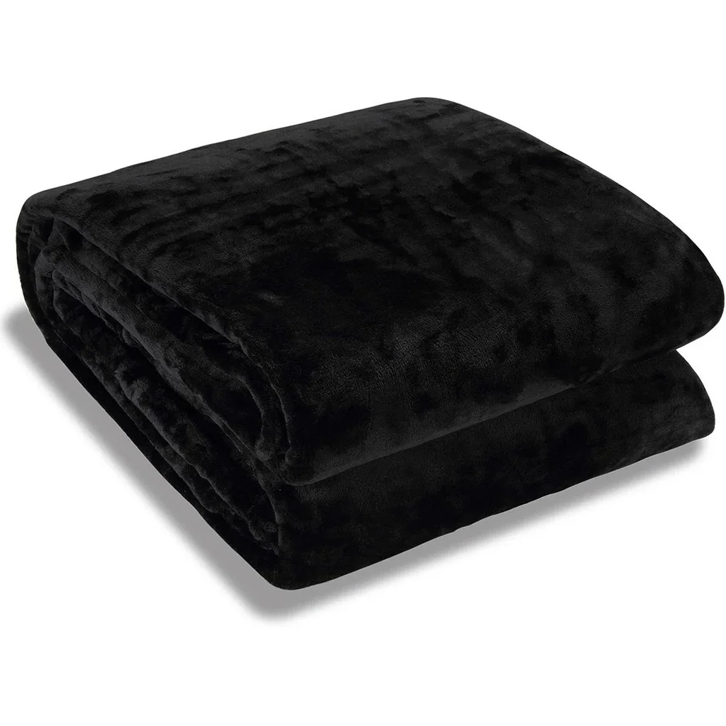 Premium-Decke 200x150cm - schwarz