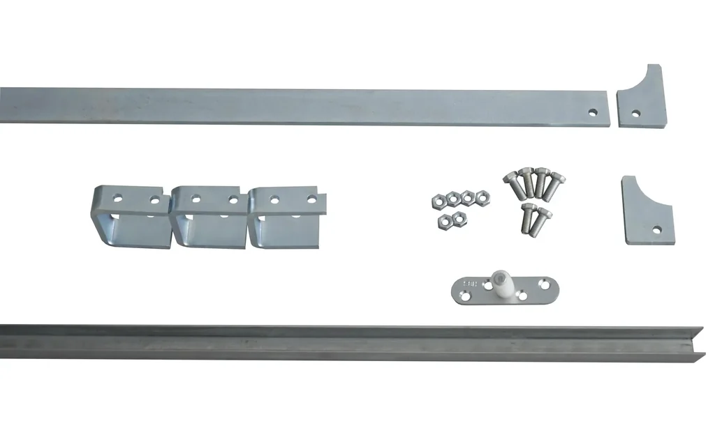 Laufschienen-Set 45 x 8 mm, 1,85 m lang