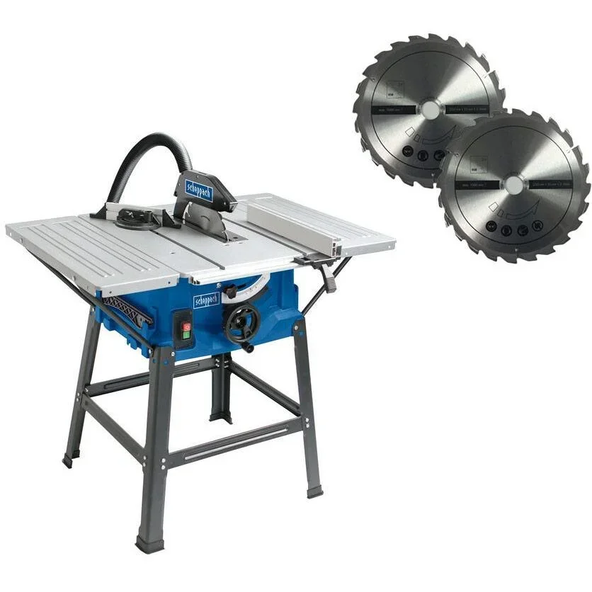 Tischsäge 10" HS100S | 250mm | 220-240V | 2000W - Inkl. 2 Sägeblätter