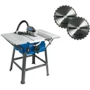Tischsäge 10" HS100S | 250mm | 220-240V | 2000W - Inkl. 2 Sägeblätter