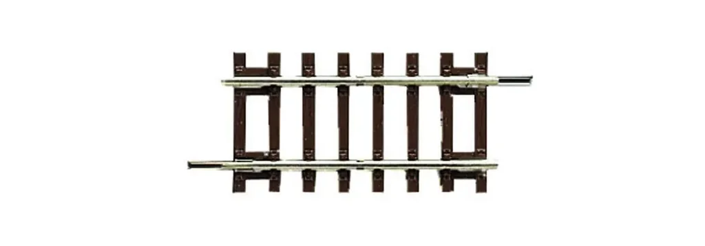 12 Stück Gerades Gleis G¼, Länge 57,5 mm (Viertel Standardlänge)