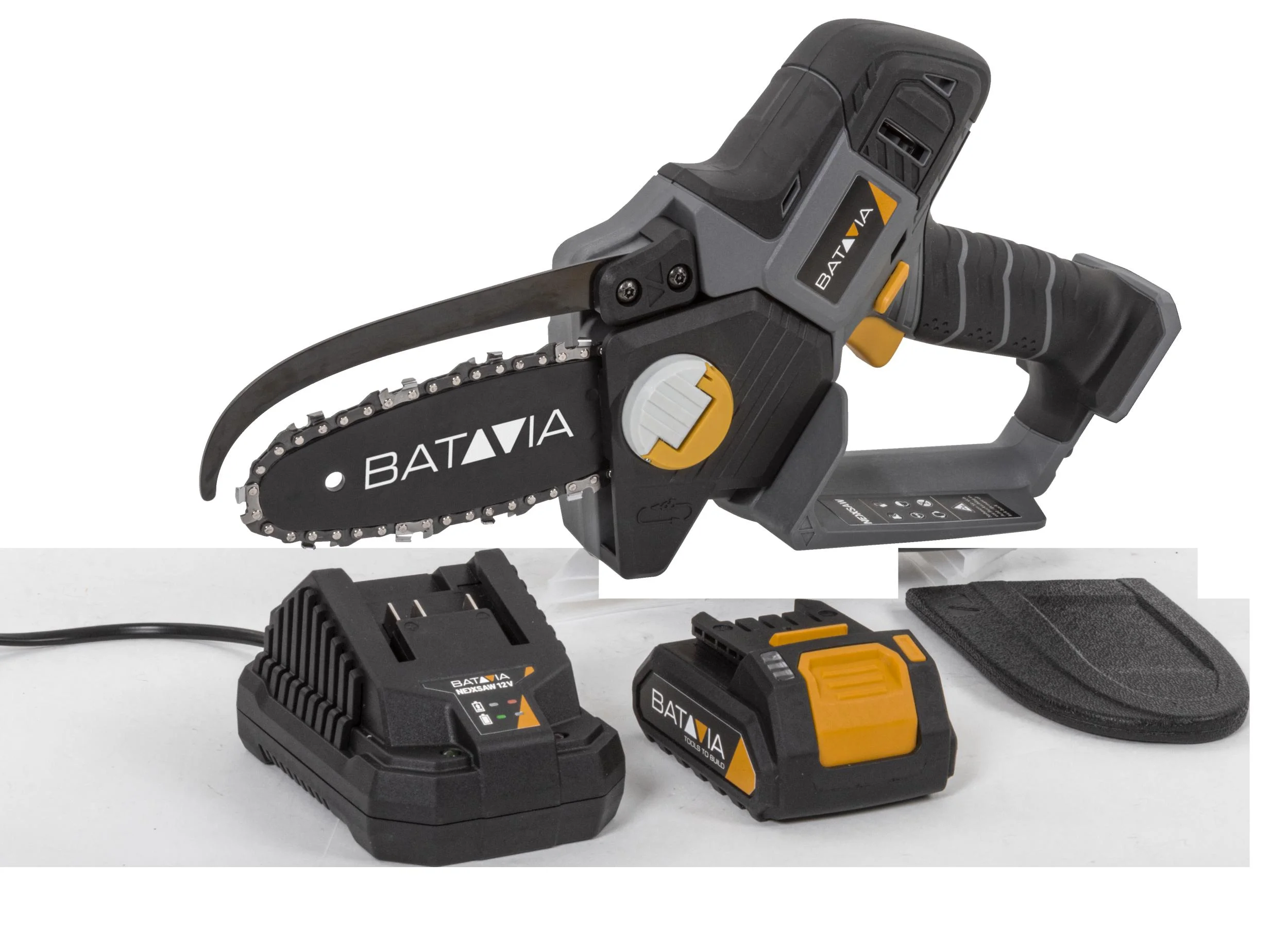 Akku-Einhand-Kettensäge, Set, 12 Volt " Nexxsaw"